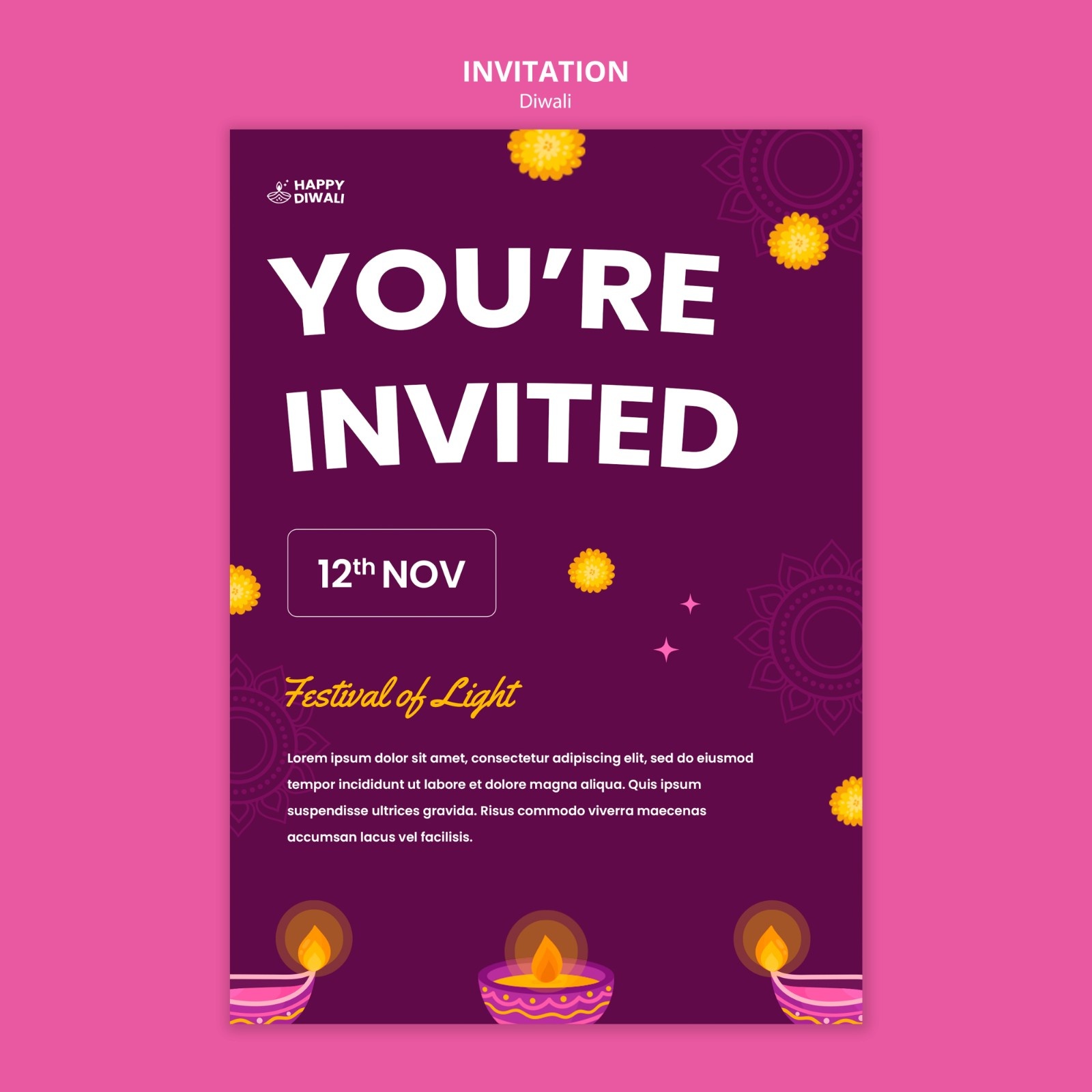 Invitation Cards - Design 05